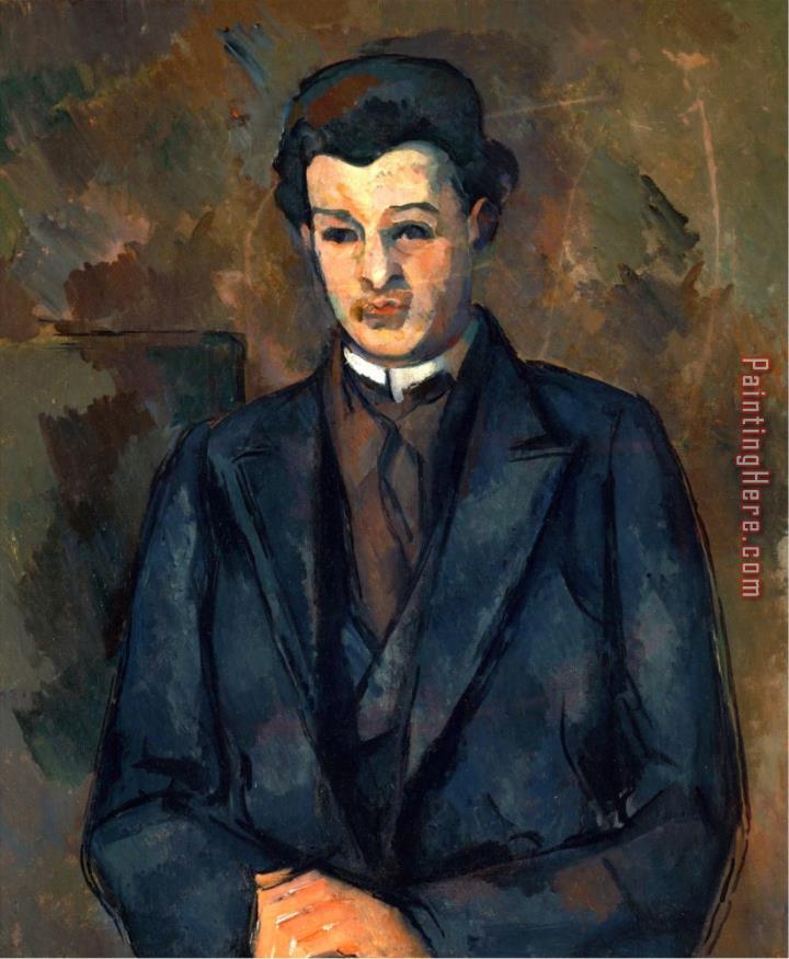 Paul Cezanne Portrait of The Painter Alfred Hauge 1899